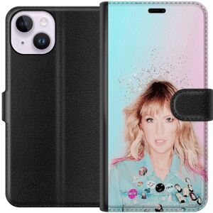 Generic Apple iPhone 15 Tegnebogsetui Taylor Swift Poesi