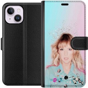 Generic Apple iPhone 15 Plus Tegnebogsetui Taylor Swift Poesi