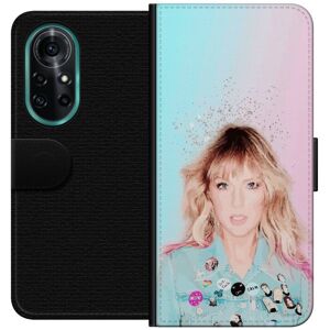 Generic Huawei nova 8 Pro Tegnebogsetui Taylor Swift Poesi