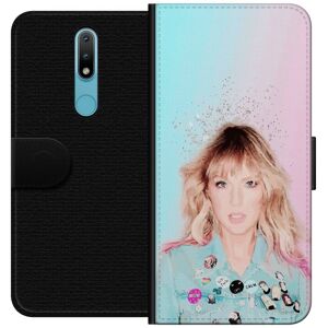 Generic Nokia 2.4 Tegnebogsetui Taylor Swift Poesi