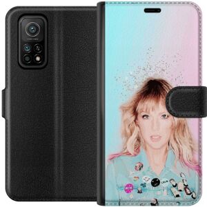 Generic Xiaomi Mi 10T 5G Tegnebogsetui Taylor Swift Poesi