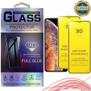 GPARMART 2-PACK- 9D skærmbeskytter iPhone hærdet glas