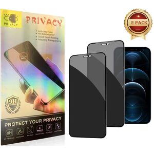 GPARMART 2 PAK- Privatliv Skærmbeskytter iPhone 14 (6,1 tommer), Privacy Screen Protector