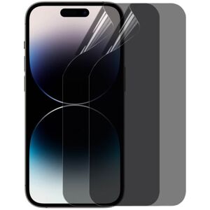 CaseOnline 2-pak Privacy 3D Soft HydroGel skærmbeskytter Apple iPhone 14 Pro Max