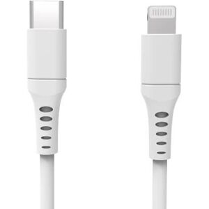 GEAR Ladekabel USB-C til Lightning 3m Hvid MFI C94