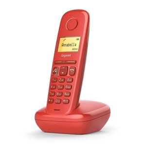 Siemens Trådløs telefon Gigaset S30852-H2812-D206 Rød Rav