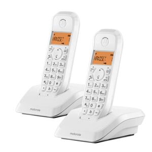 Trådløs telefon Motorola S1202 (2 pcs) Size-XS