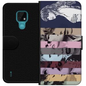 Generic Motorola Moto E7 Tegnebogsetui Taylor Swift