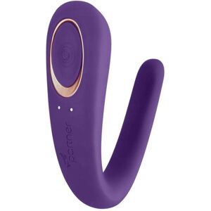 Satisfyer Partner Massage vibrator til par Lilla