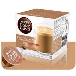 Kaffekapsler Nescafé Dolce Gusto 97934 Café Au Lait (16 uds) Koffeinfri