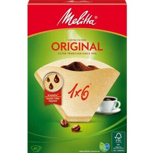 Melitta Kaffefilter 1X6 40pack (Obs 8