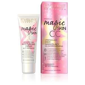 Eveline Cosmetics Magic Skin CC forskønnende fugtighedscreme mod rødme 50ml