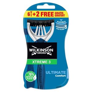 Wilkinson Xtreme3 Ultimate engangsskraber til mænd 8 stk