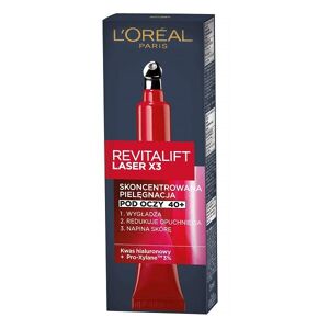 L'OREAL PARIS Revitalift Laser X3 koncentreret anti-age øjenpleje 15ml