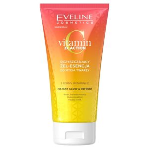 Eveline Cosmetics Vitamin C 3x Action rensende gel-essens til vask af ansigtet 150ml