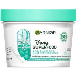 Garnier Body Superfood Aloe beroligende creme med aloe ekstrakt og magnesiumsalt 380ml