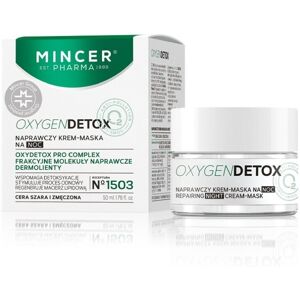 Mincer Pharma Oxygen Detox reparerende creme-maske til natten No.1503 50ml