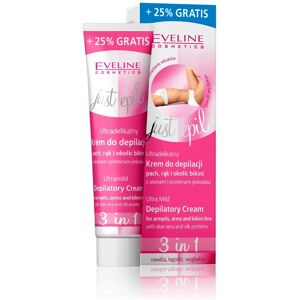 Eveline Cosmetics Just Epil ultra blid hårfjerningscreme til armhuler, arme og bikiniområde, 125 ml