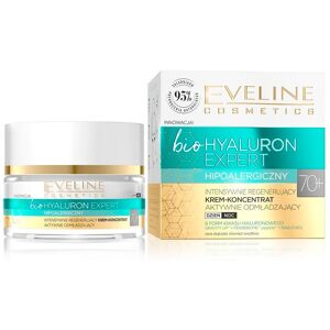 Eveline Cosmetics Bio Hyaluron Expert 70+ intensivt regenererende creme-koncentrat aktivt foryngende til dag og nat 50ml