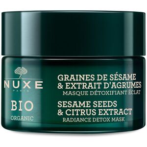 Nuxe Bio Organic oplysende afgiftende maske med citrus- og sesamfrøekstrakt 50ml