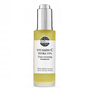 BIOUP Vitamin C Tetra 15% Time-Reversing Treatment luksuriøst serum med rav og ginseng 30ml