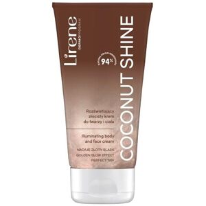 Lirene Perfect Tan oplysende gylden ansigts- og kropscreme Coconut Shine 150ml