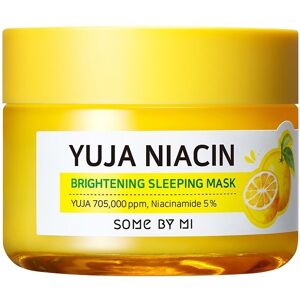 SOME BY MI Yuja Niacin Miracle Brightening Sleeping Mask lysnende og fugtgivende natmaske 60g