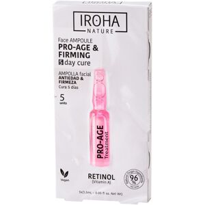 IROHA NATURE Retinol Pro-Age Face Ampoule anti-aging og opstrammende ansigts ampuller med retinol 5x1,5ml