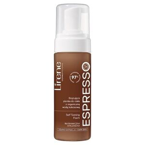 Lirene Perfekt Tan bronzing body skum med økologisk kokosvand Espresso 150ml