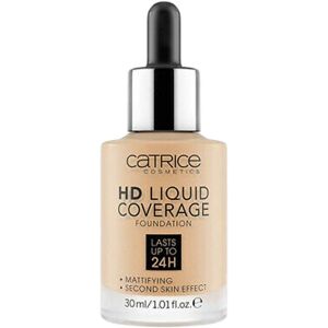 Flydende makeup foundation Catrice HD Liquid Coverage Nº 032 Nude beige 30 ml