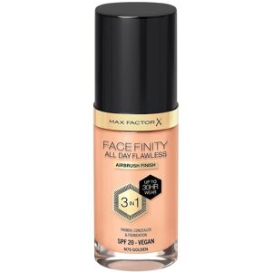 Max Factor Facefinity All Day Flawless 3i1 dækkende flydende foundation N75 Golden 30ml