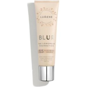 Lumene Blur 16h Longwear Foundation SPF15 smoothing face foundation 1,5 Fair Beige 30ml