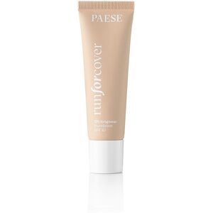 PAESE Run For Cover 12H Longwear Foundation SPF10 langvarig dækkende foundation 30N Lys Beige 30ml