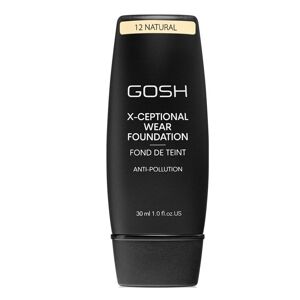 GOSH X-Ceptional Wear Foundation Long Lasting Makeup 12 Naturlig 30ml
