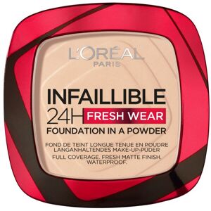 L'OREAL PARIS Infaillible 24H Fresh Wear Foundation In A Powder matterende pudderfoundation 20 Ivory 9g