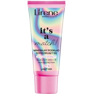 Lirene Det er et match! mineral adapting foundation SPF15 Light 001 30ml