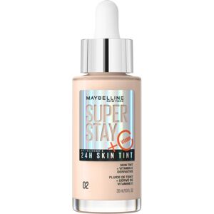 Maybelline Super Stay 24H Skin Tint langtidsholdbar oplysende foundation med vitamin C 02 30ml