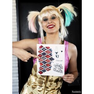 Funiglobal Funidelia   Harley Quinn Tatoveringer - Suicide Squad OFFICIELLE til kvinder ▶ Superhelte, DC Comics, Suicide Squad, Skurke, tilbehør til kostume