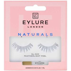 Eylure Naturals Lashes falske øjenvipper med lim naturlig effekt Nr. 020