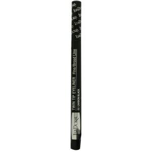 IsaDora Twin Tip Eyeliner 1ml - 52 Carbon Black