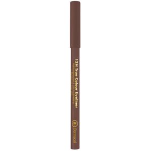 Dermacol 12H True Color Eyeliner langtidsholdbar eyeliner blyant 4 Lysebrun 2g