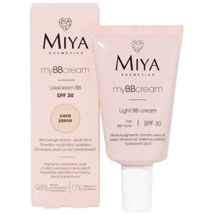 Miya Cosmetics My BB Cream SPF30 let farvende creme til lys hud 40ml