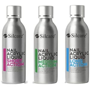 Silcare Akryl vätska, Nail Acrylic Liquid Short Action - Comfort 120 ml