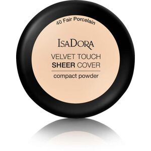 Isadora Velvet Touch Sheer Cover Compact Powder 40 Fair Porcelain