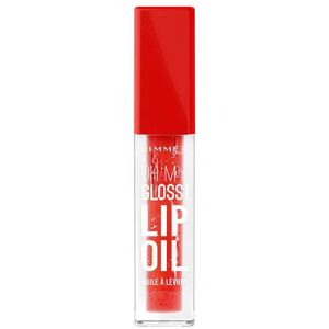 Lipgloss Rimmel London OH MY GLOSS! Nº 004 Vivid Red 6 ml