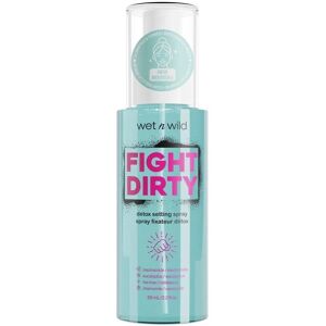 Wet n Wild Fight Dirty Detox Setting Spray afgiftende make-up fikseringsspray 65ml