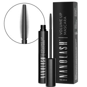 Volume mascara Nanolash 10 ml - volumengivende mascara, fortykkelse og definerende øjenvipper, virkning af fyldige og tykke øjenvipper, sort mascara