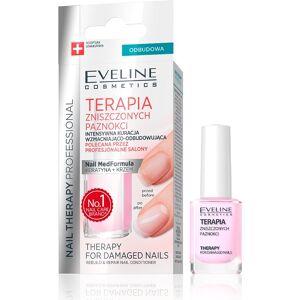 Eveline Cosmetics Negleterapi Professionel terapi til beskadigede negle, styrkende og genopbyggende behandling 12ml