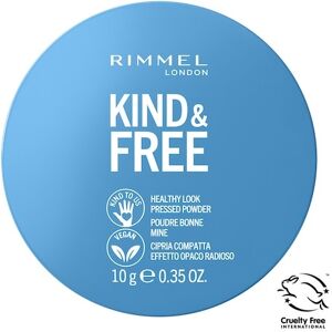 Rimmel Kind & Free vegansk presset pulver 001 Gennemskinnelig 10g