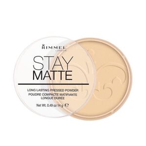 Rimmel Stay Matte Pulverpresset pudder 001 Transparent 14g